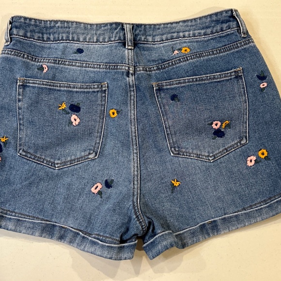 Pre-Owned Pac Sun Denim Mom Short Size 31 - Picture 5 of 6